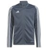 Bluza adidas TIRO 23 JKT Junior HS3523 szary 128 cm